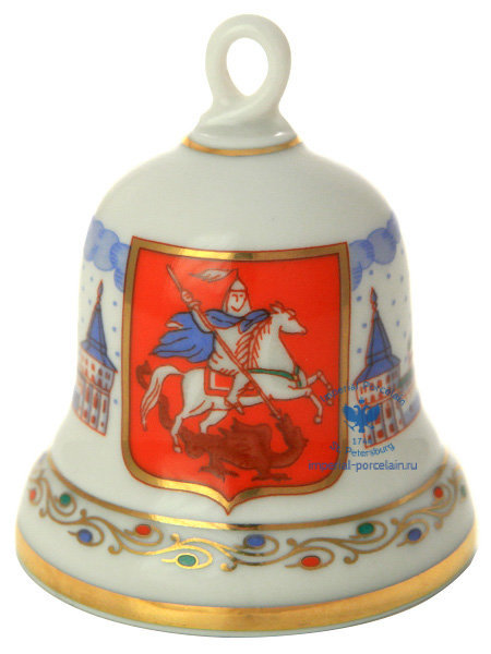 Фарфоровый колокольчик нарисовать